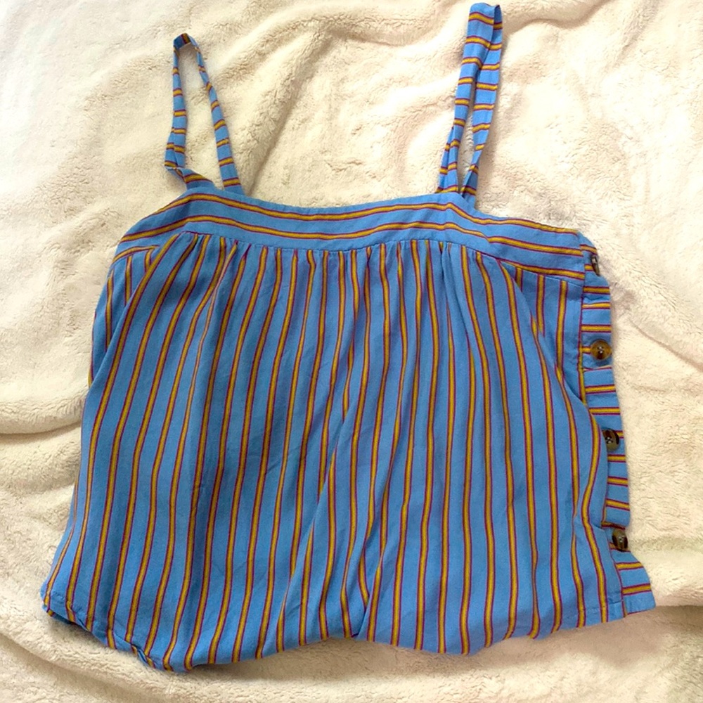 Blue tank top